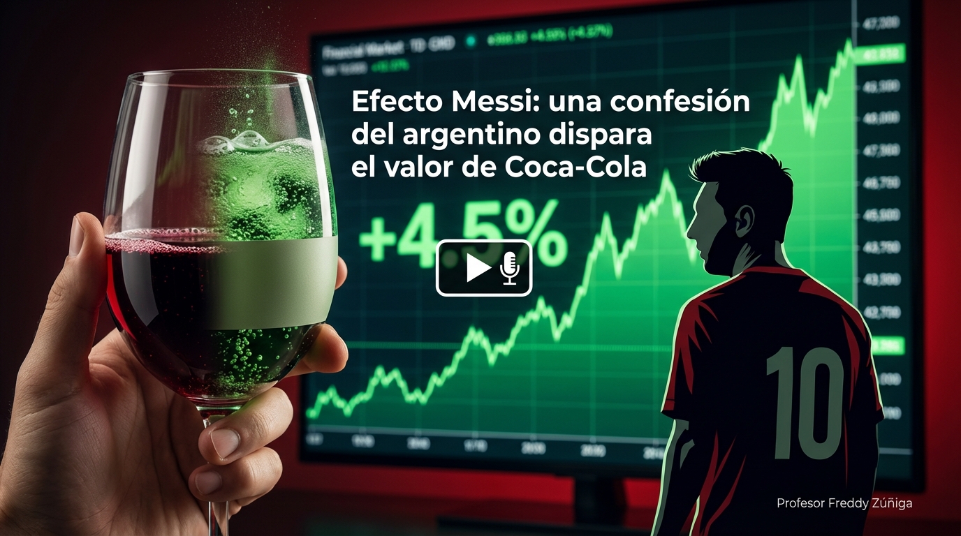 En este momento estás viendo El «Efecto Messi»: cuando una anécdota en vivo altera precios reales