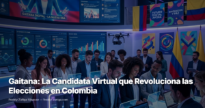Lee más sobre el artículo Gaitana: La Candidata Virtual que Revoluciona las Elecciones en Colombia