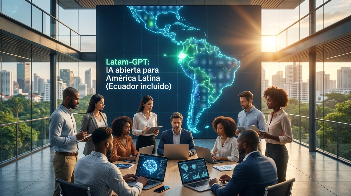 En este momento estás viendo Latam-GPT: América Latina lanzó su propio gran modelo de lenguaje para decidir con datos locales