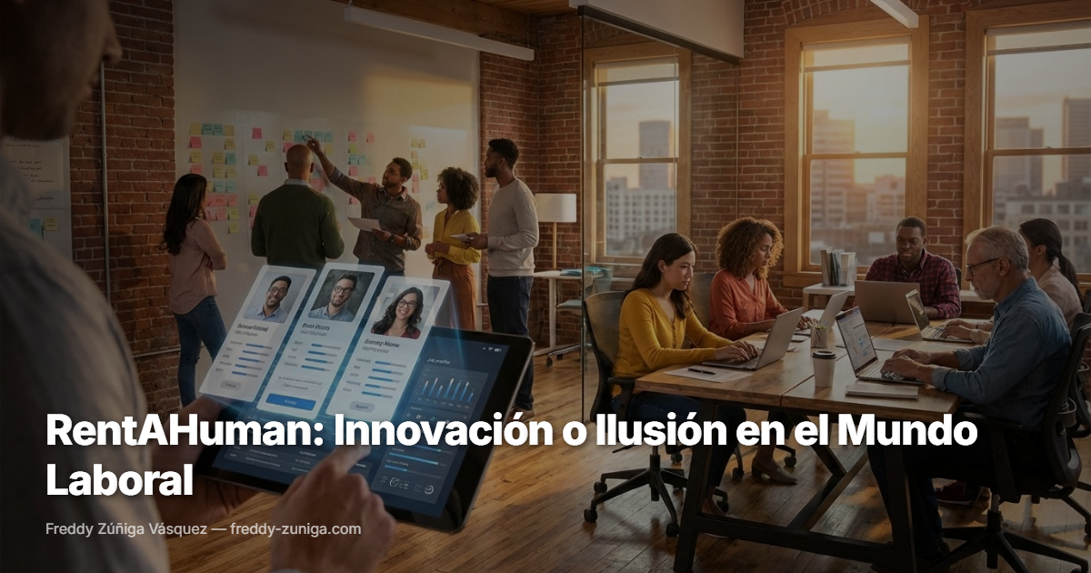 En este momento estás viendo RentAHuman: Innovación o Ilusión en el Mundo Laboral
